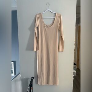 Streetwear Society • Beige Contour Dress
